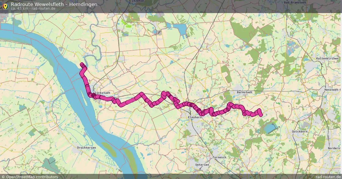 Radtour Wewelsfleth – Hemdingen