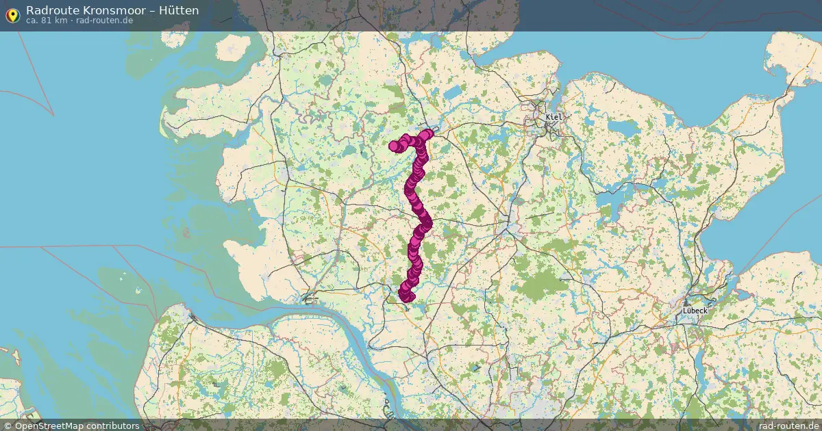 Radtour Kronsmoor – Wallen