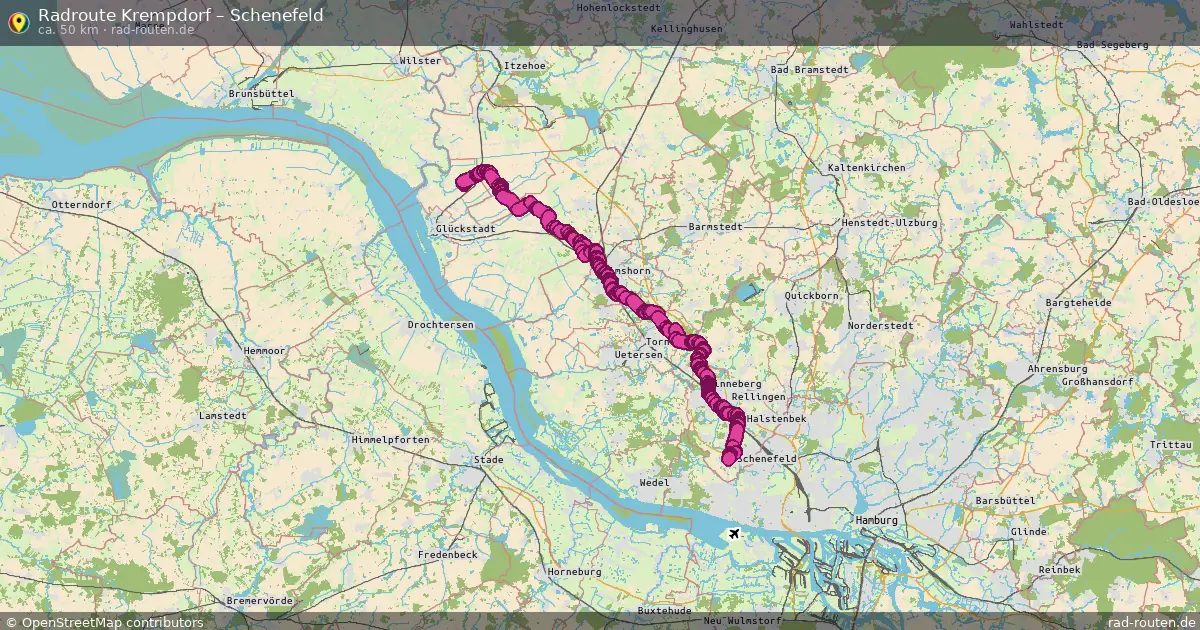 Radtour Krempdorf – Schenefeld