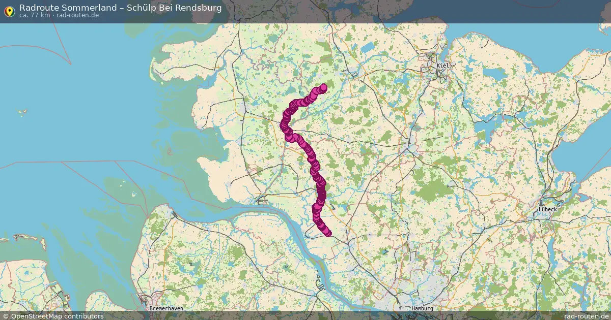 Radtour Sommerland – Hövede