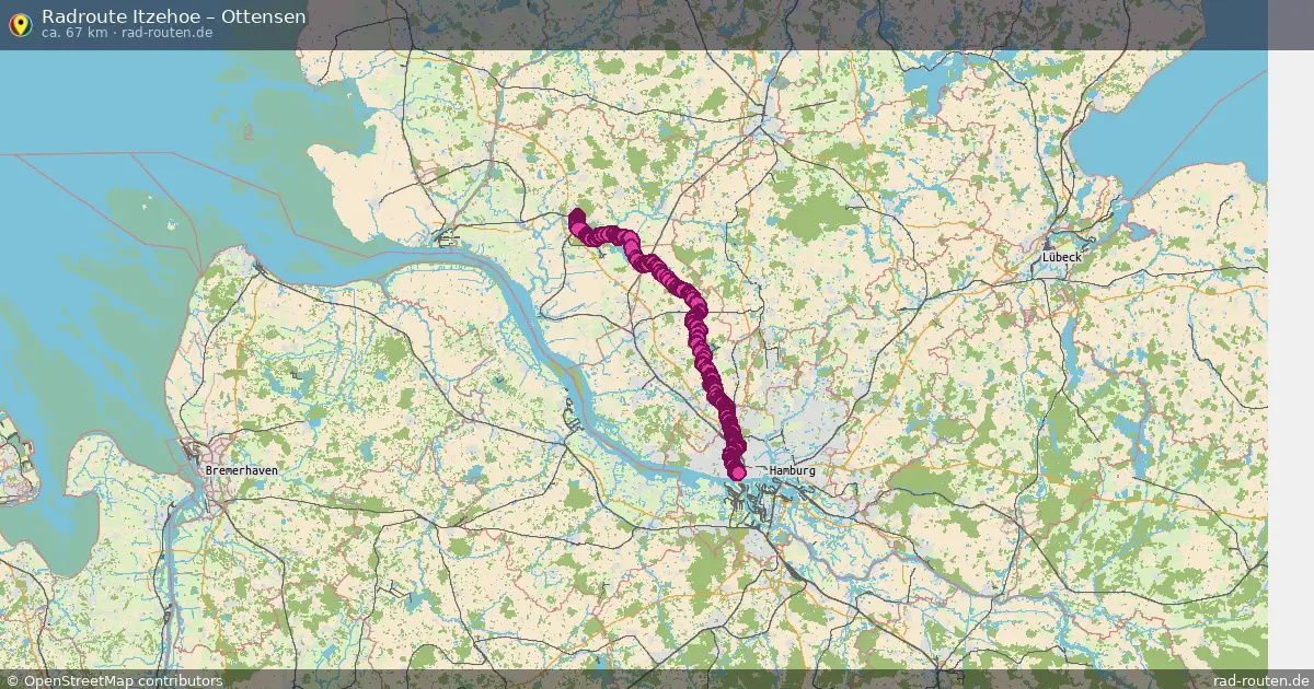 Radtour Itzehoe – Ottensen