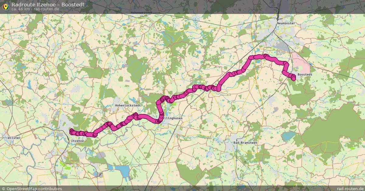 Radtour Itzehoe – Boostedt