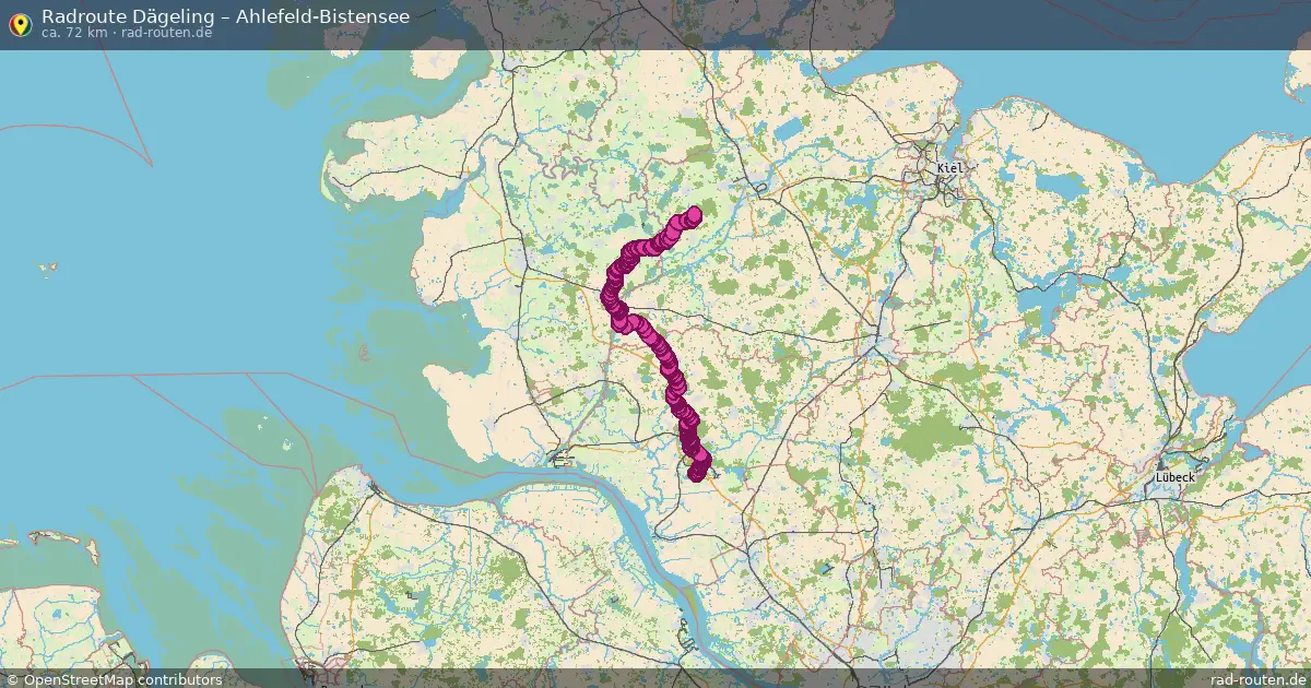 Radtour Dägeling – Lütjenwestedt