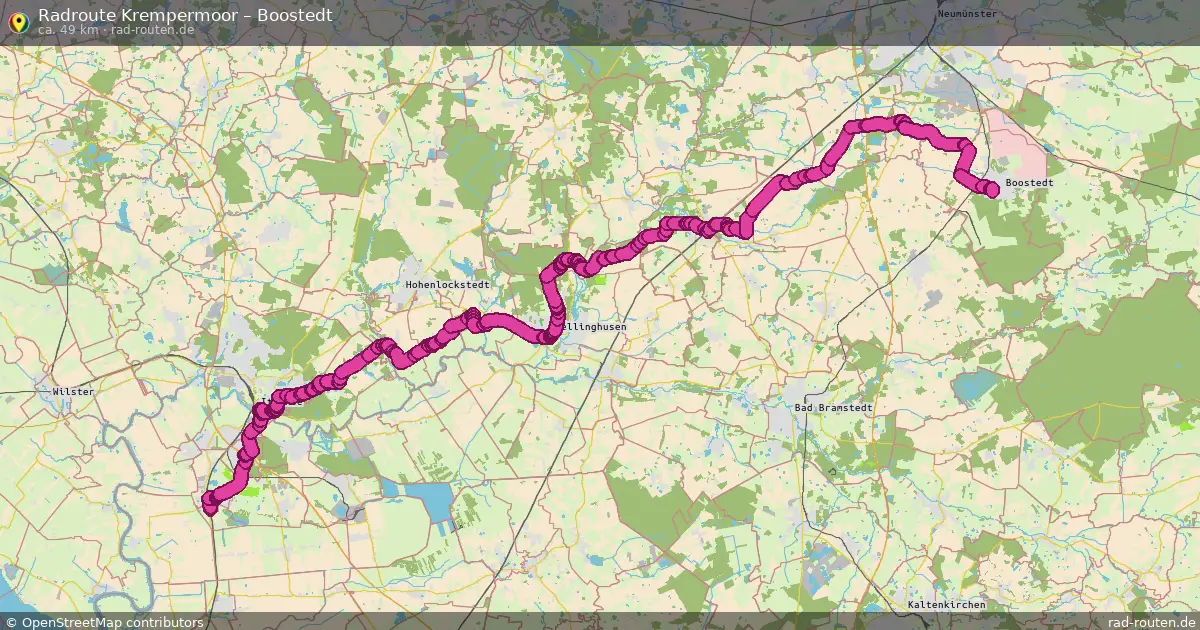 Radtour Krempermoor – Boostedt