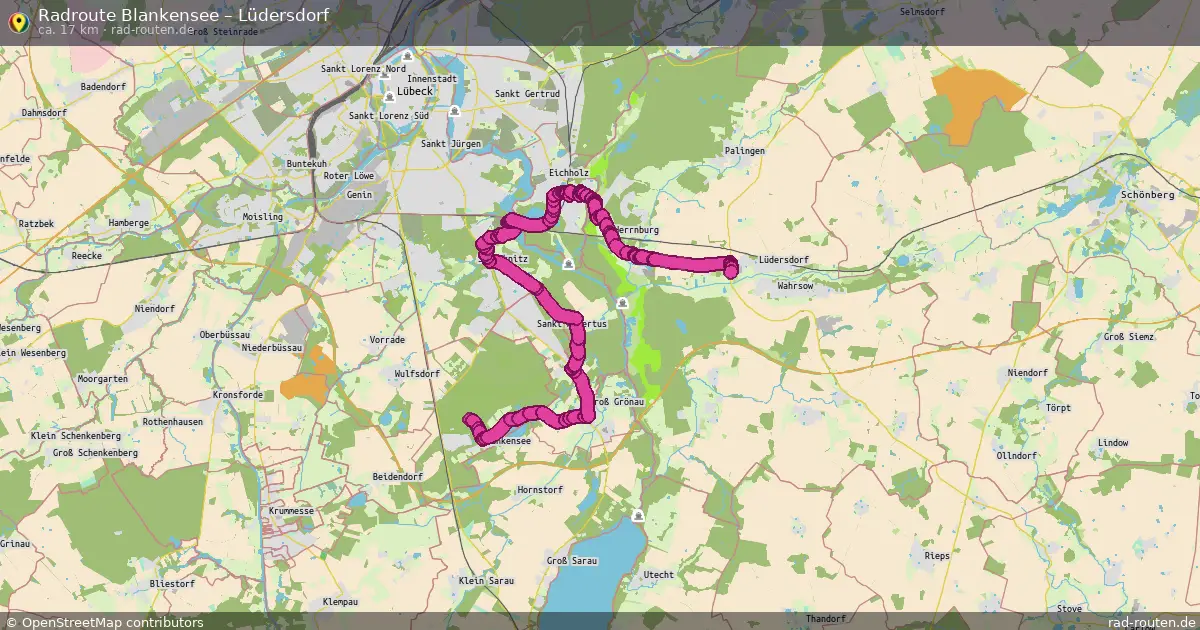 Radtour Blankensee – Lüdersdorf