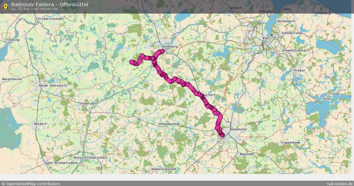 Radtour Faldera – Todendorf