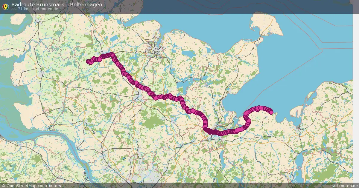 Radtour Lensahn – Boltenhagen