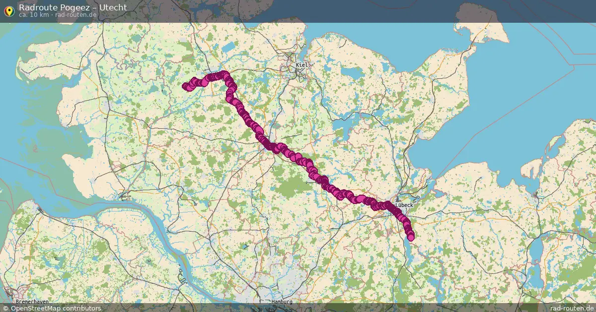 Fahrradroute Süsel – Utecht (47 km) – Rad-Routen.de