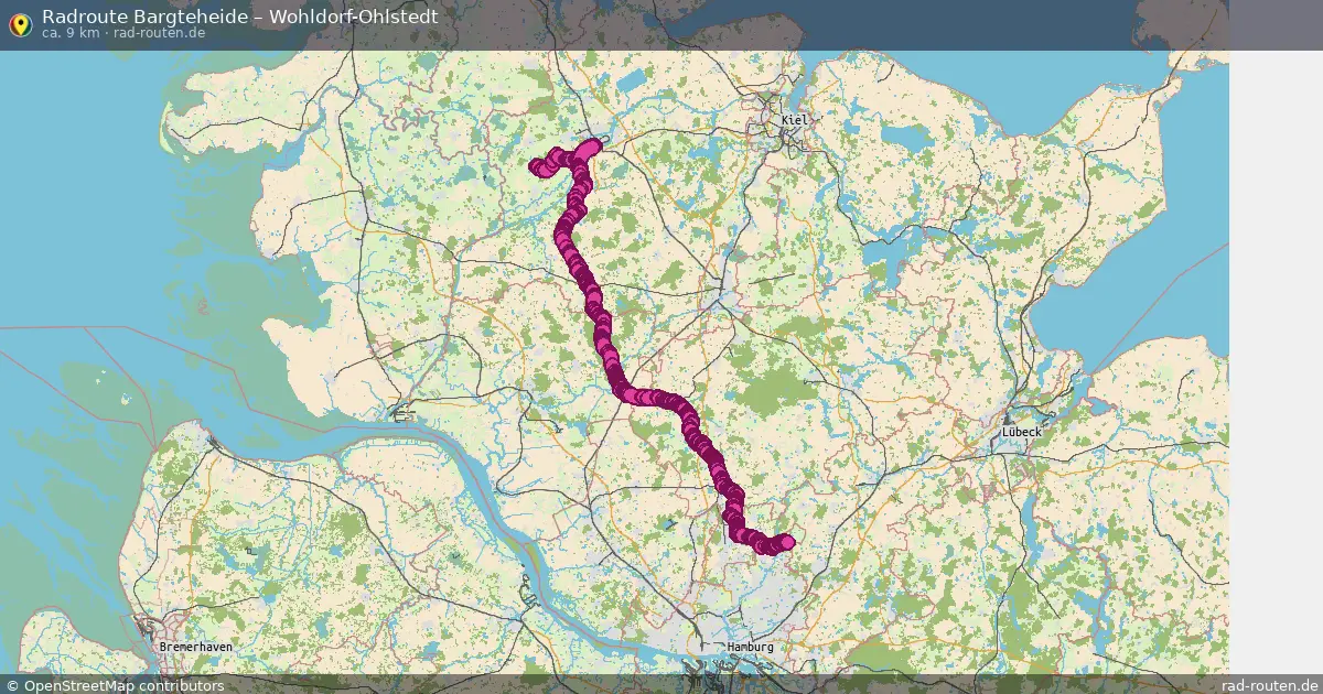 Radtour Bönebüttel – Wohldorf-Ohlstedt