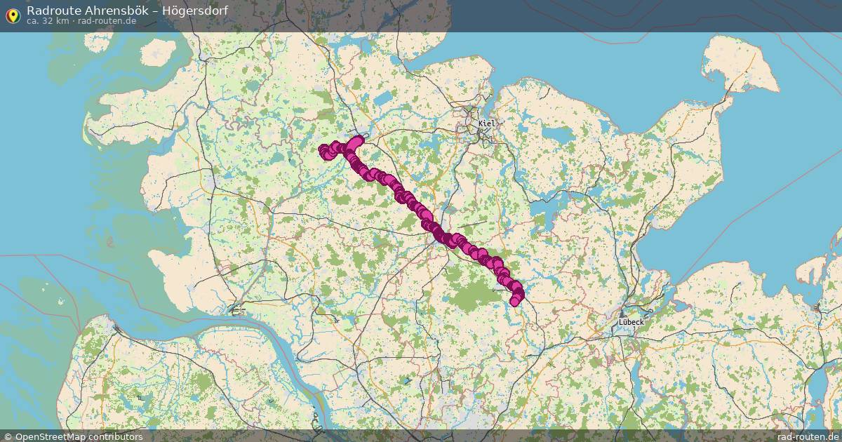 Fahrradroute Selent – Högersdorf