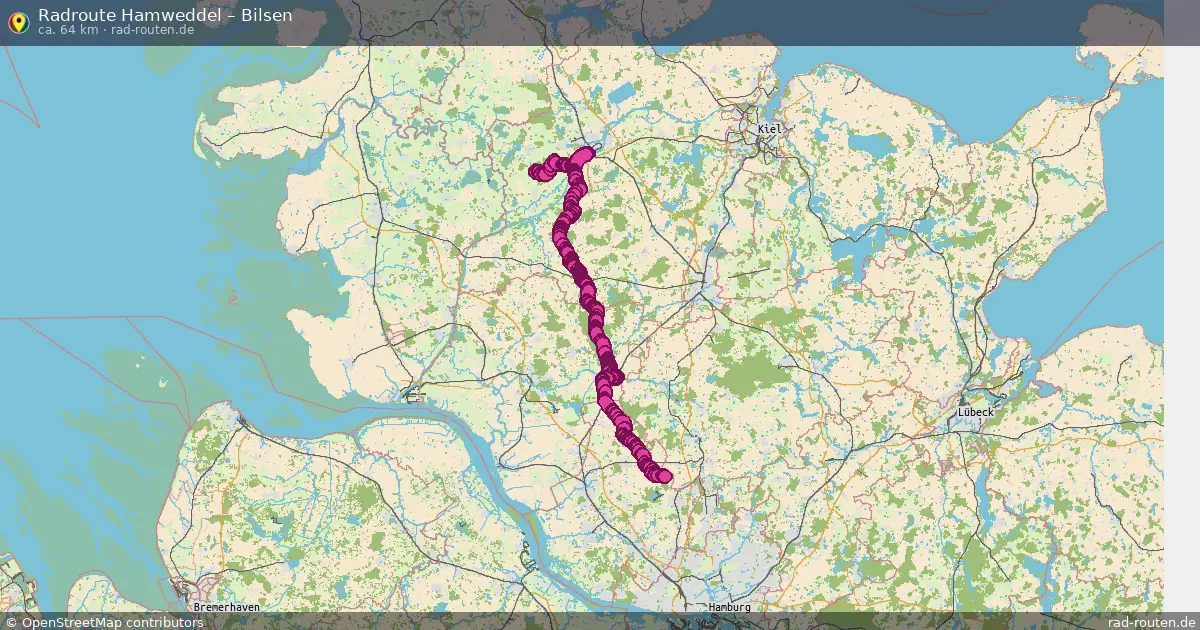 Radtour Hamweddel – Bilsen