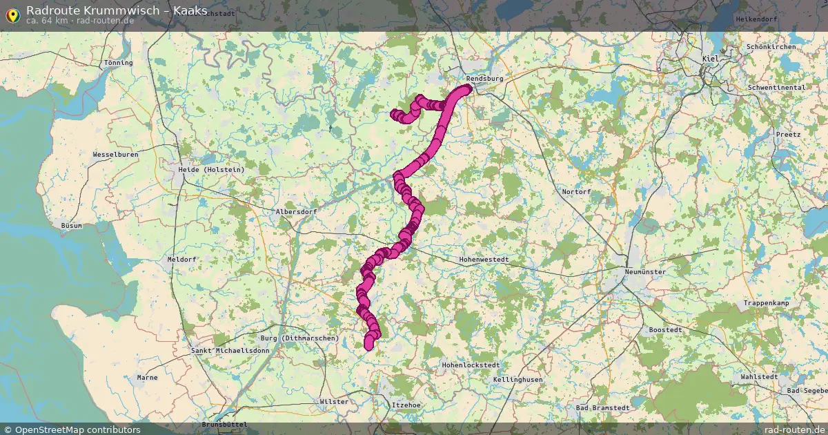Fahrradroute Grauel – Kaaks