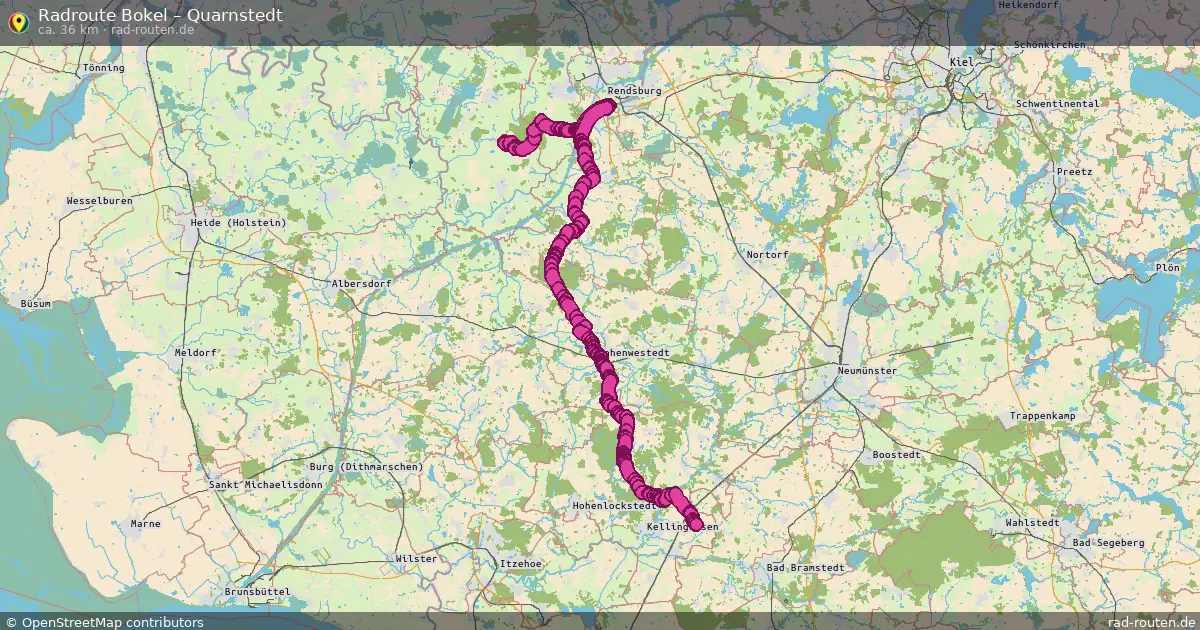 Radtour Steenfeld – Quarnstedt