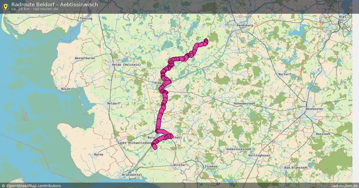 Radtour Wapelfeld – Aebtissinwisch