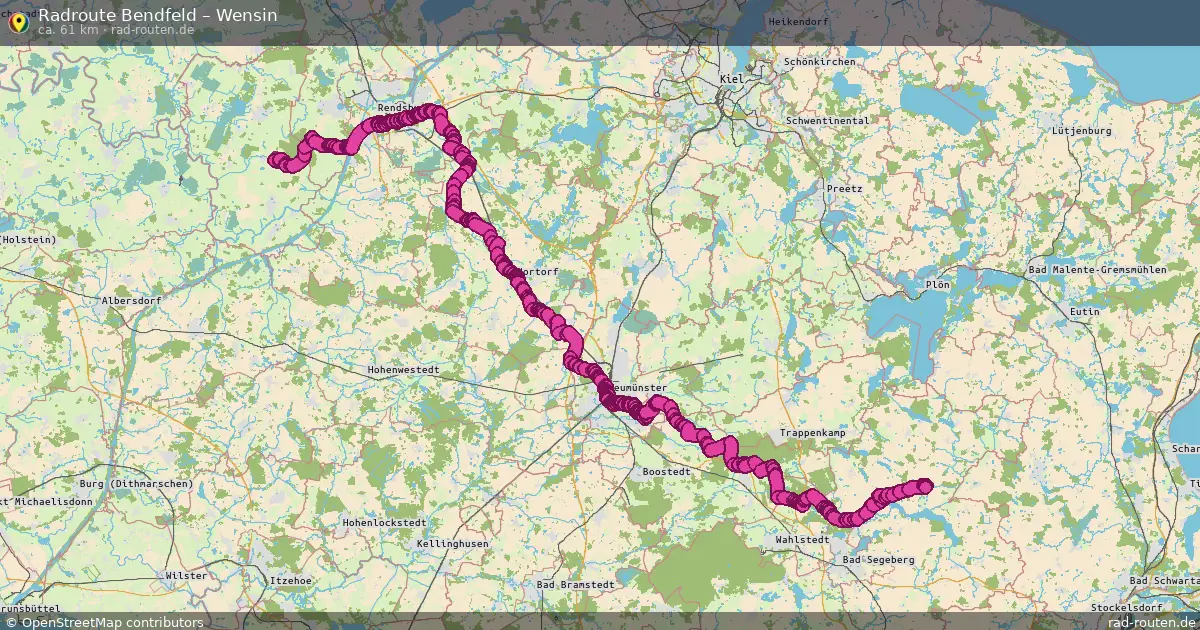 Radtour Schülp Bei Nortorf – Wensin