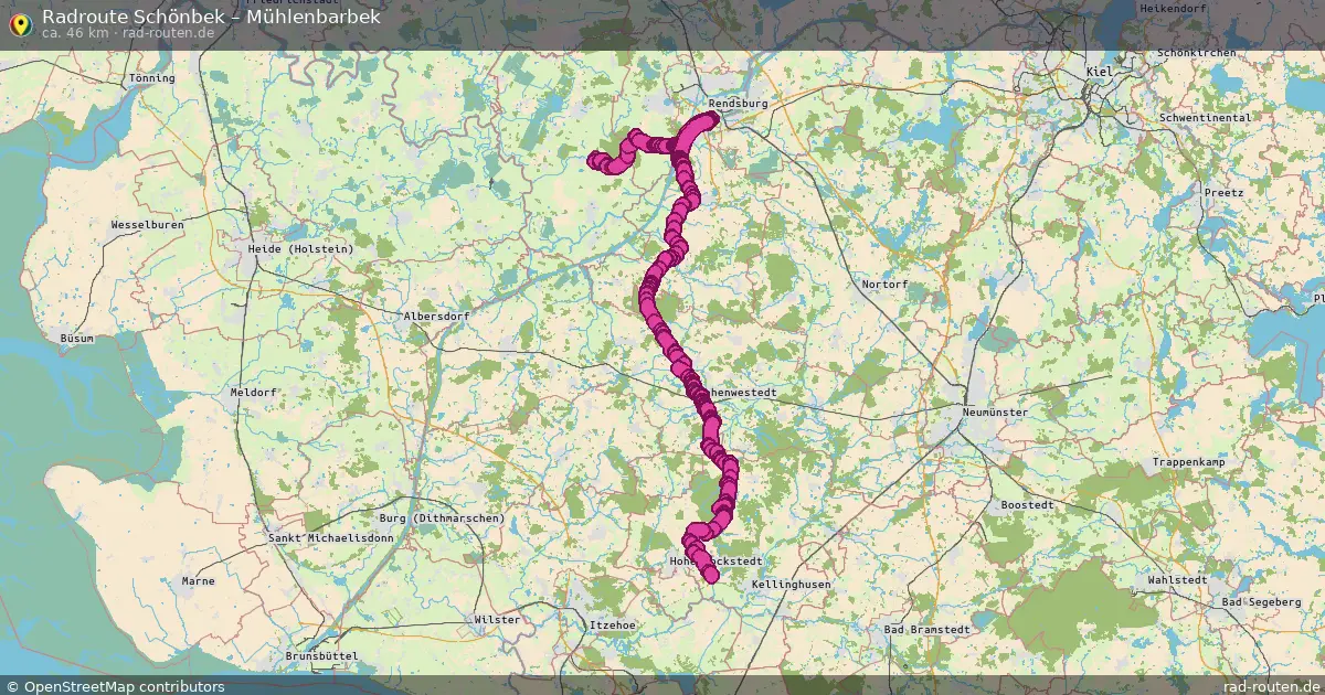 Radtour Schülp Bei Nortorf – Mühlenbarbek