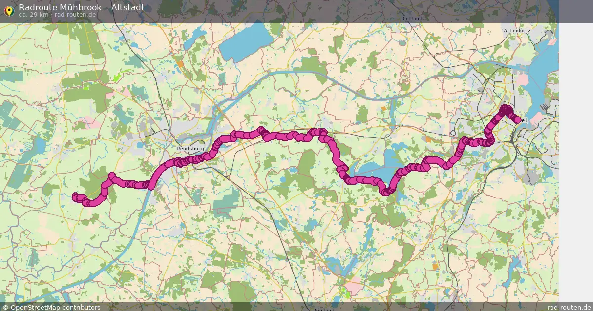 Radtour Noer – Altstadt