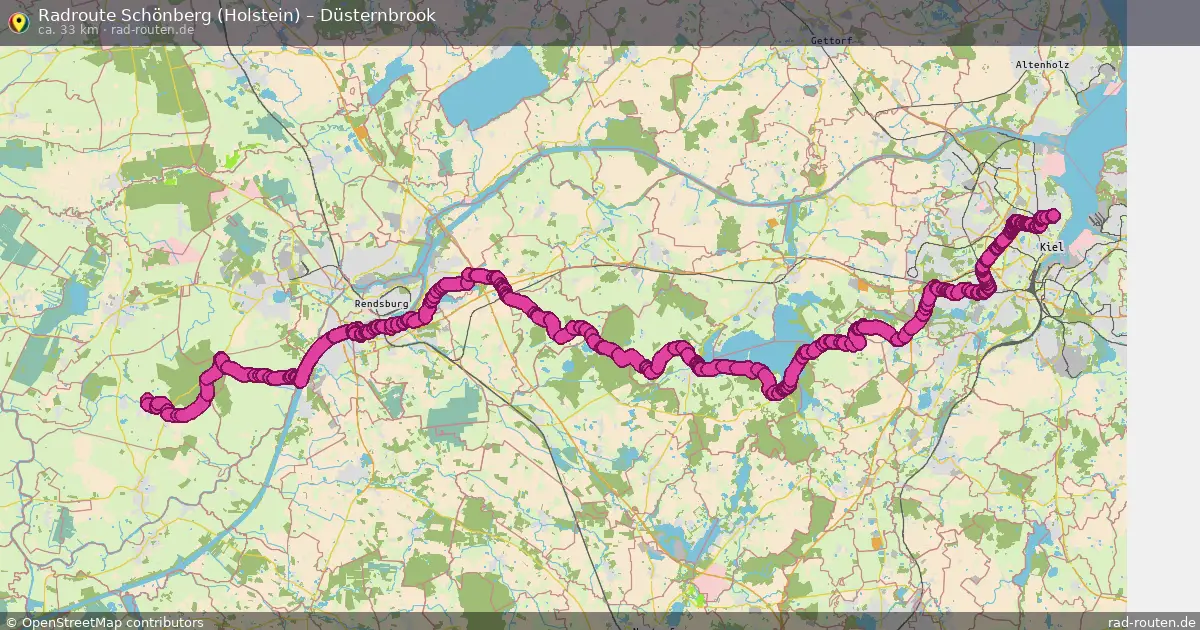 Radtour Alt Duvenstedt – Düsternbrook
