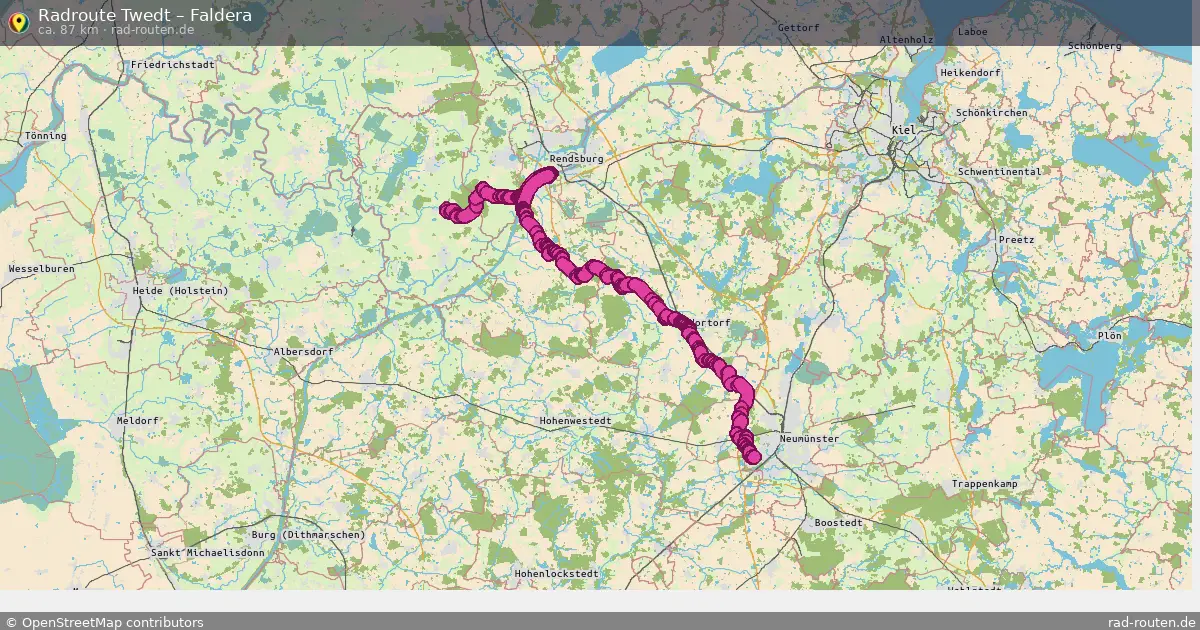 Radtour Rickert – Faldera