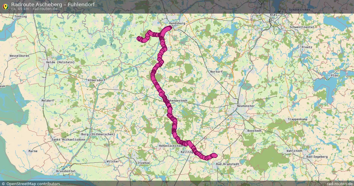 Radtour Ascheffel – Fuhlendorf