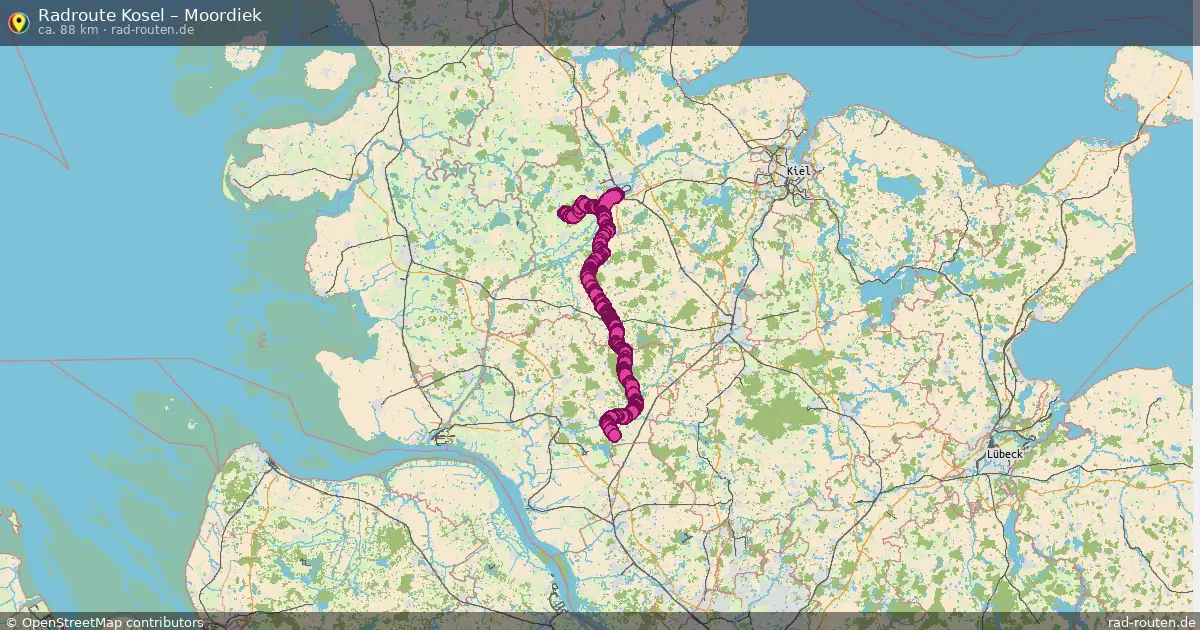 Radtour Klein Wittensee – Moordiek