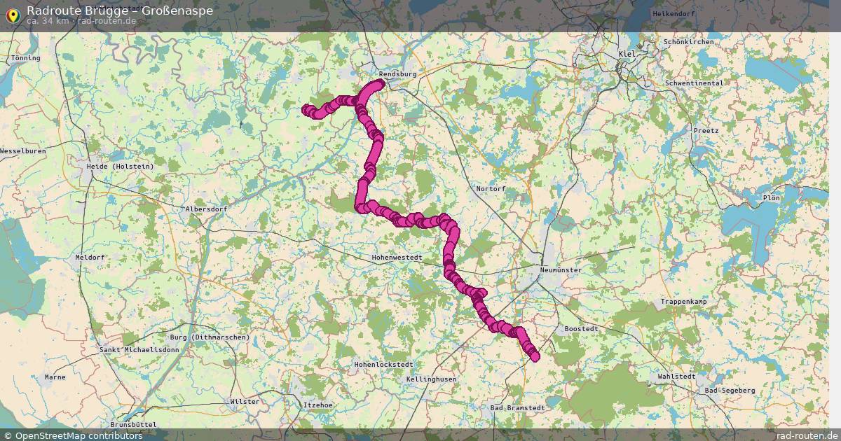 Fahrradroute Breiholz – Großenaspe
