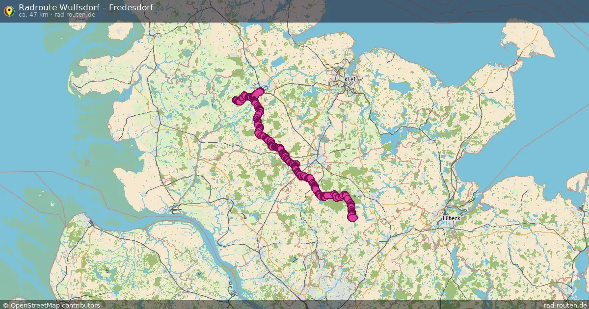Radtour Schierensee – Fredesdorf
