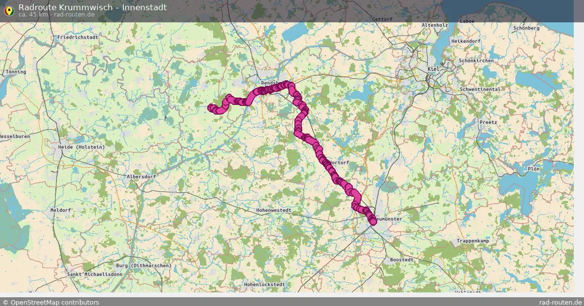 Radtour Fleckeby – Innenstadt