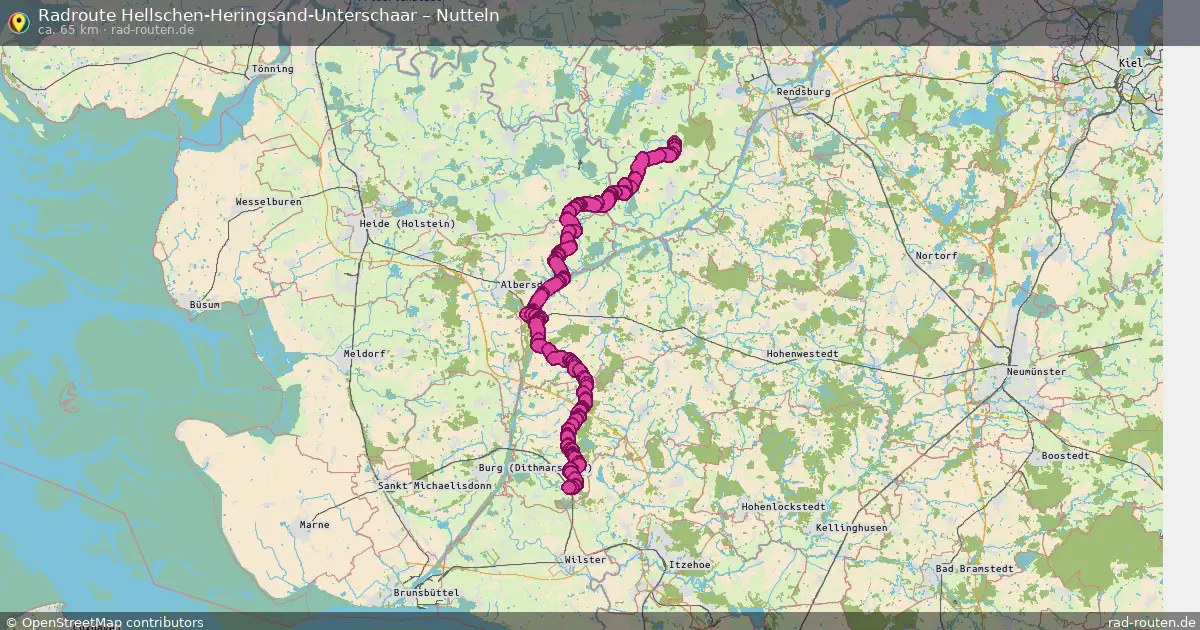 Radtour Norderstapel – Nutteln