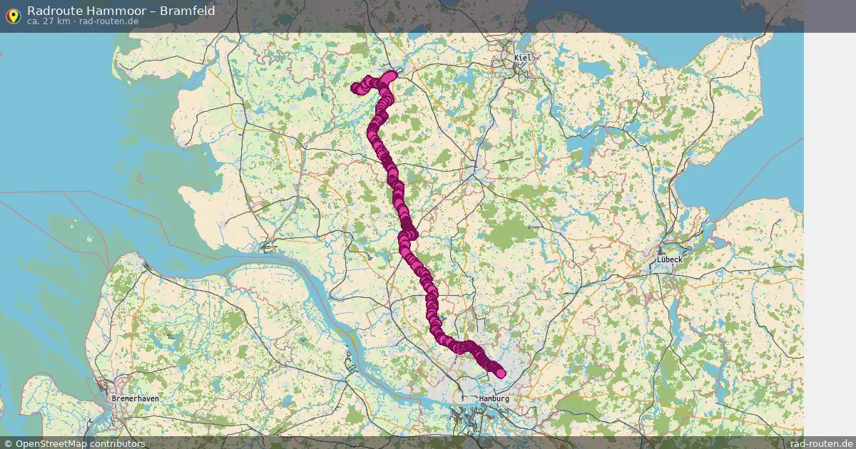 Radtour Hammoor – Bramfeld