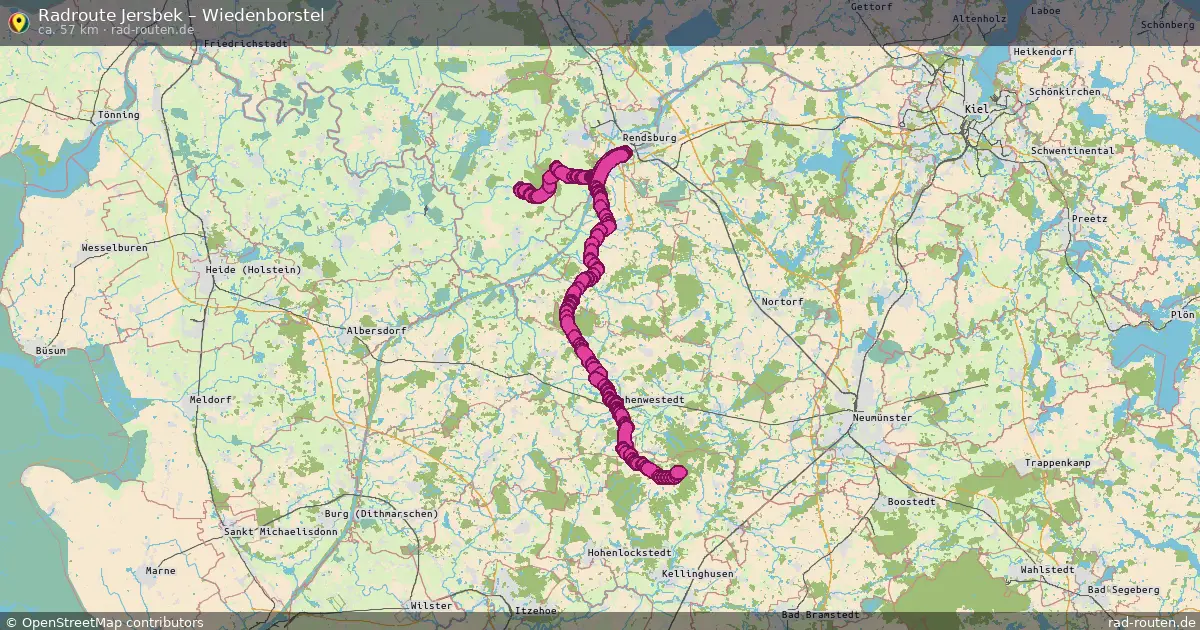 Radtour Jersbek – Wiedenborstel