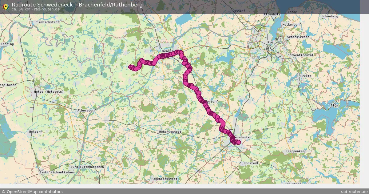 Radtour Barnitz – Brachenfeld Ruthenberg