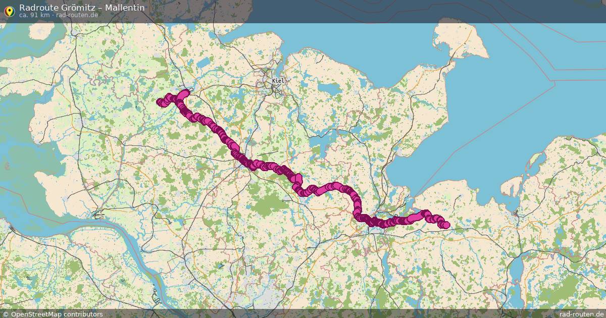 Fahrradroute Hamberge – Mallentin