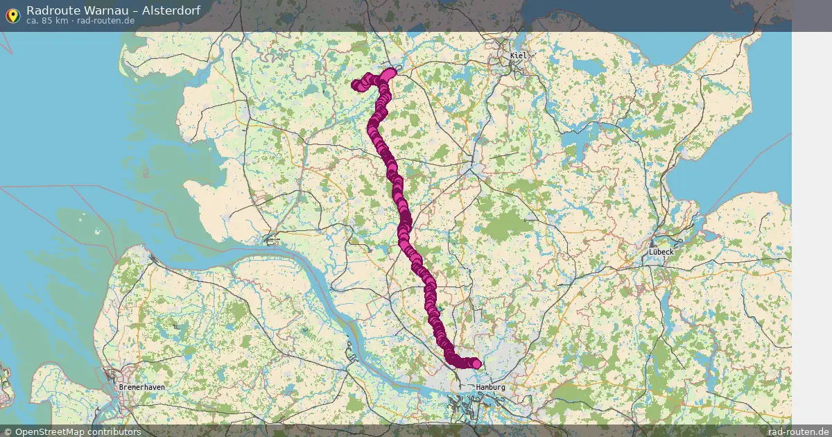 Radtour Klein Wesenberg – Alsterdorf