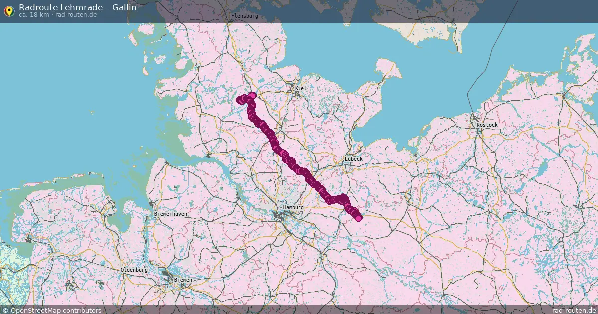 Radtour Wesenberg – Gallin