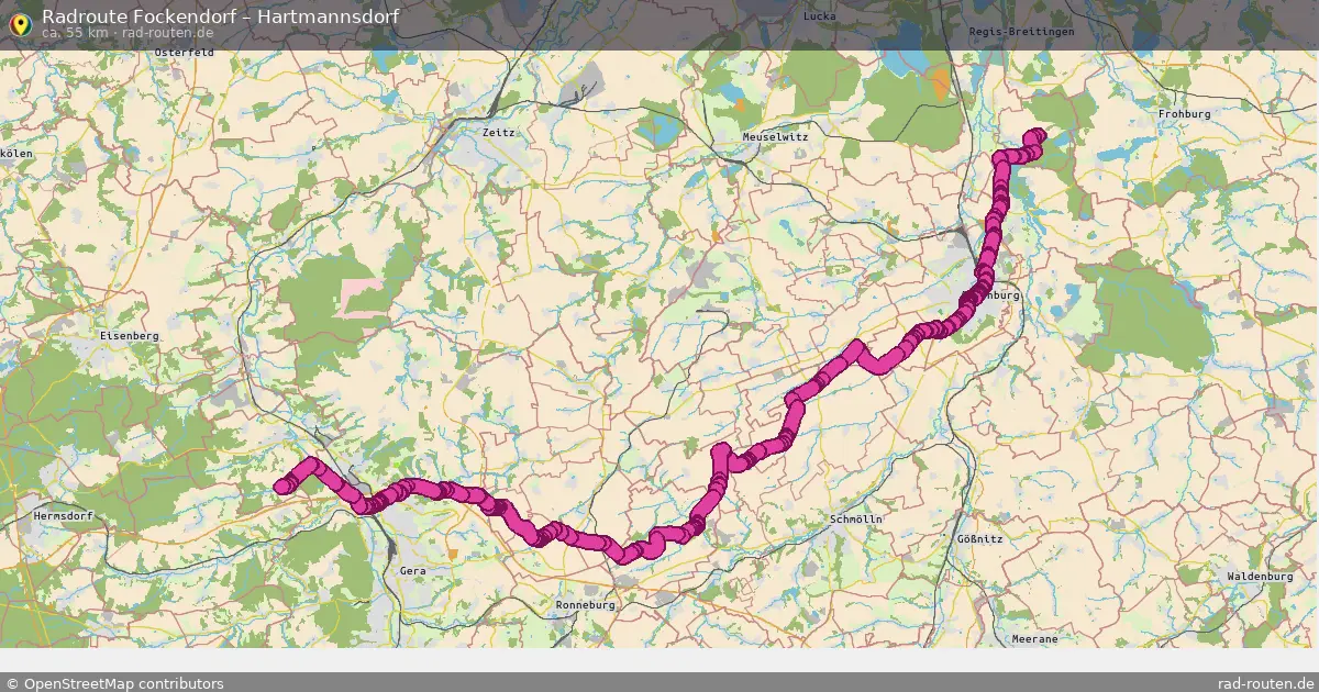Radtour Fockendorf – Hartmannsdorf