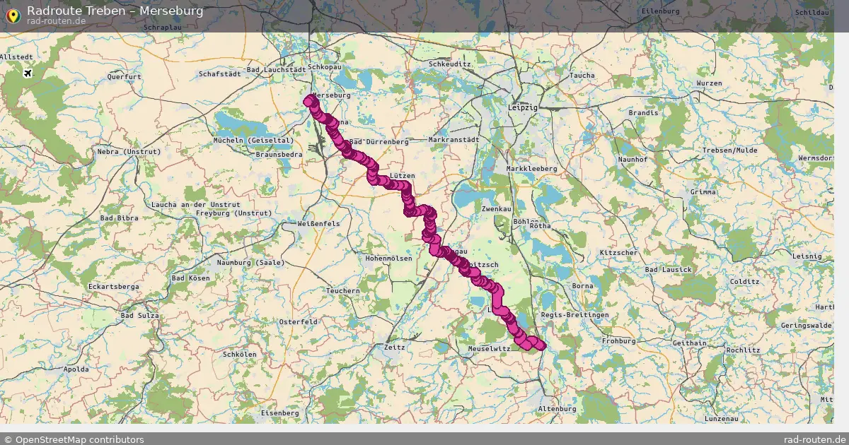 Radtour Treben – Merseburg