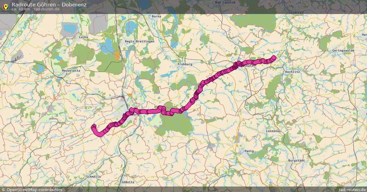 Radtour Göhren – Doberenz