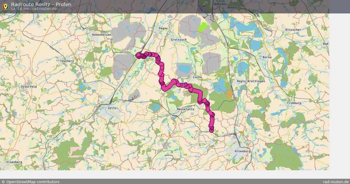 Radtour Rositz – Profen