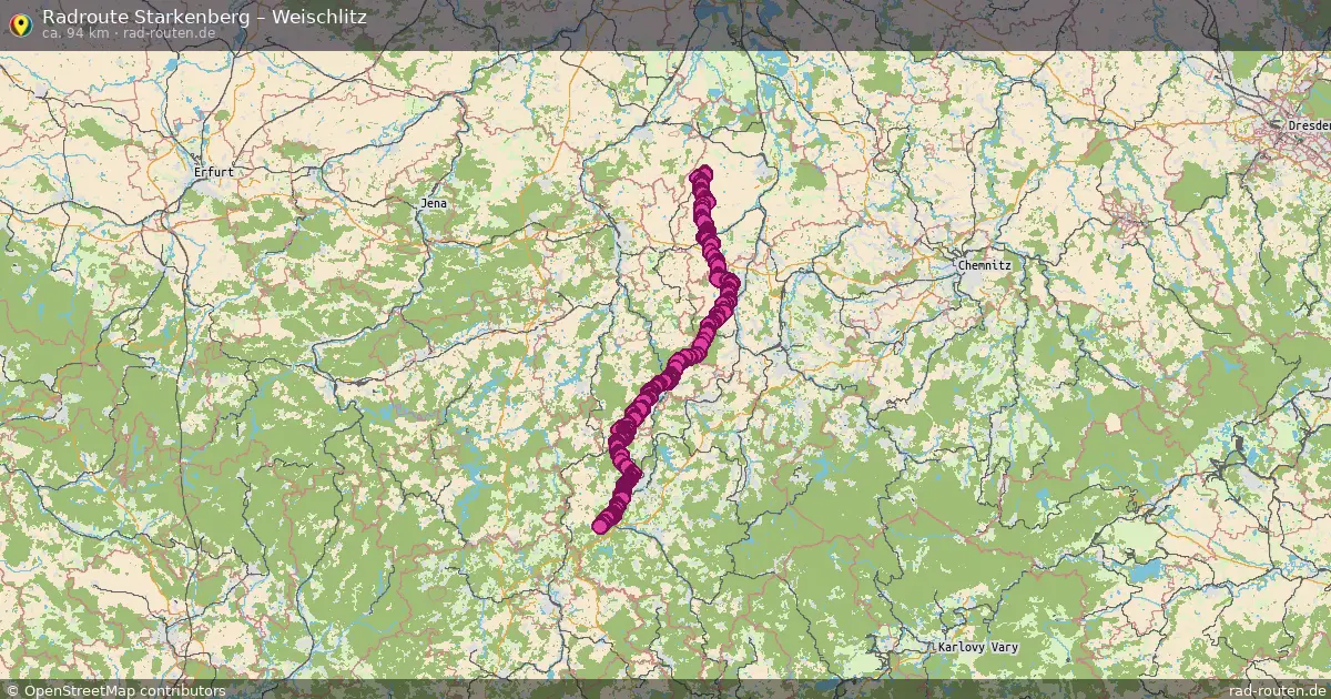 Radtour Starkenberg – Weischlitz