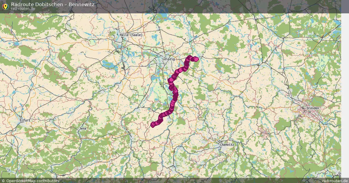 Radtour Dobitschen – Bennewitz