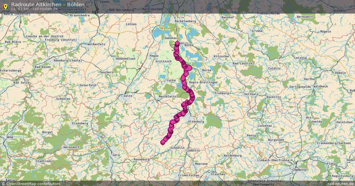 Radtour Altkirchen – Böhlen
