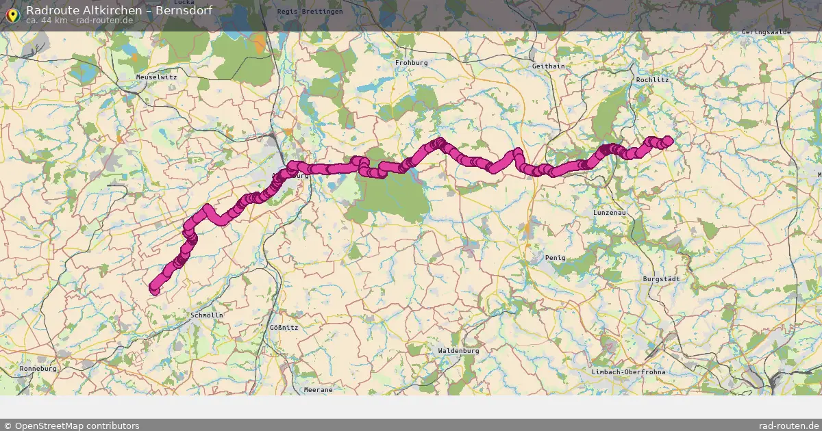 Radtour Altkirchen – Bernsdorf