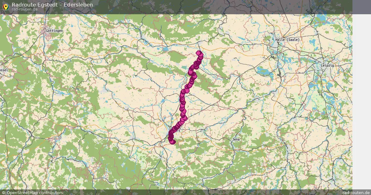 Radtour Egstedt – Edersleben