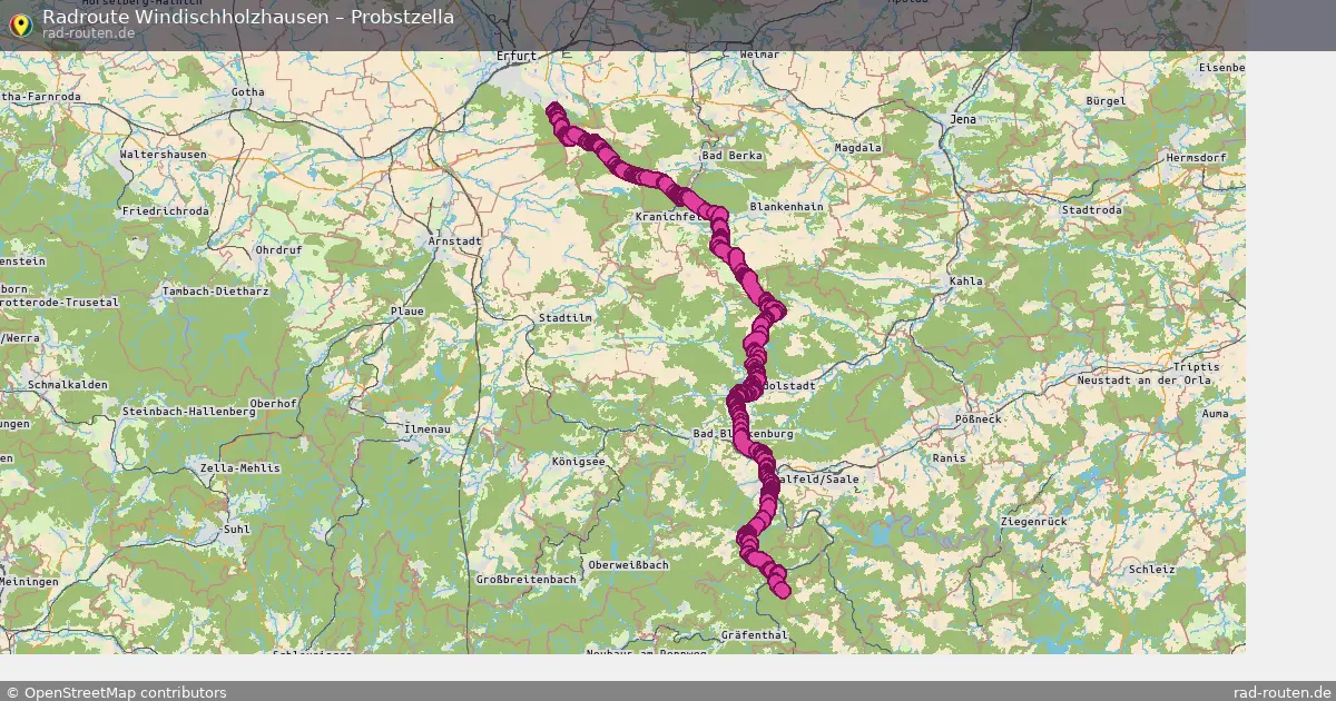 Radtour Windischholzhausen – Probstzella
