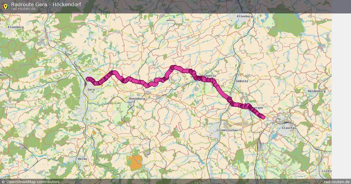 Radtour Gera – Höckendorf
