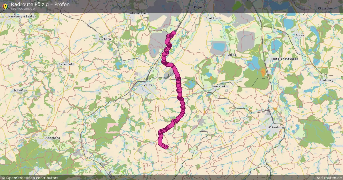 Radtour Pölzig – Profen