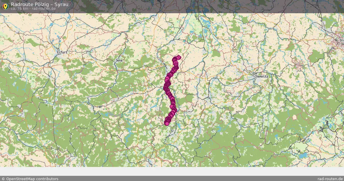 Radtour Pölzig – Syrau