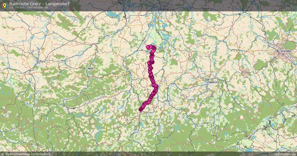 Radtour Greiz – Langendorf