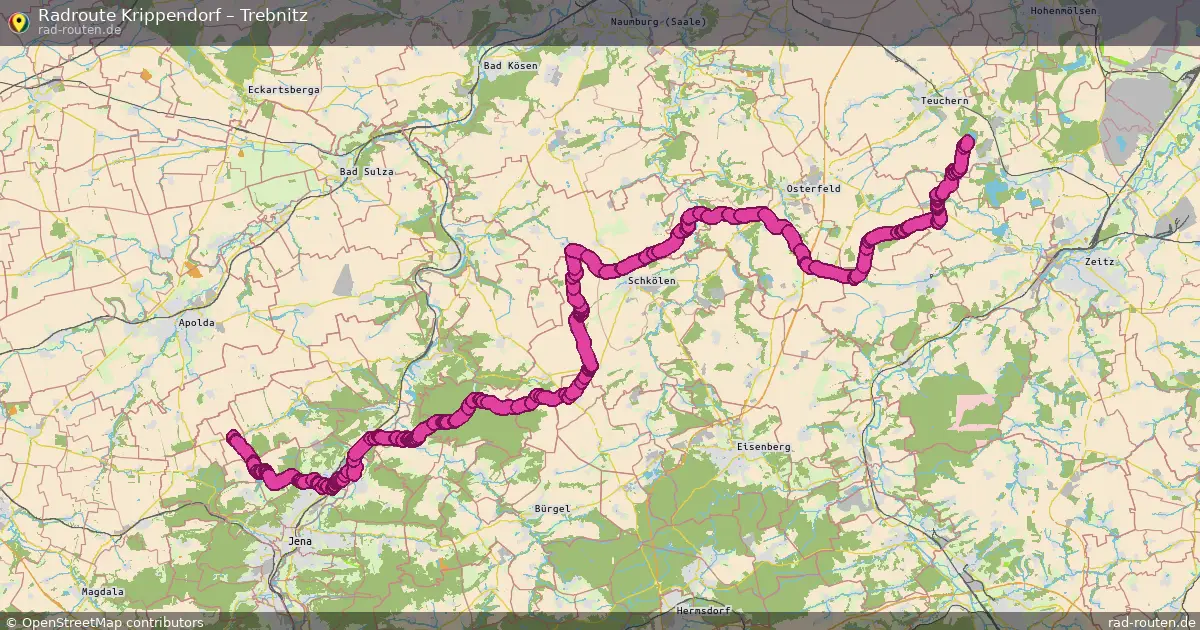 Radtour Krippendorf – Trebnitz